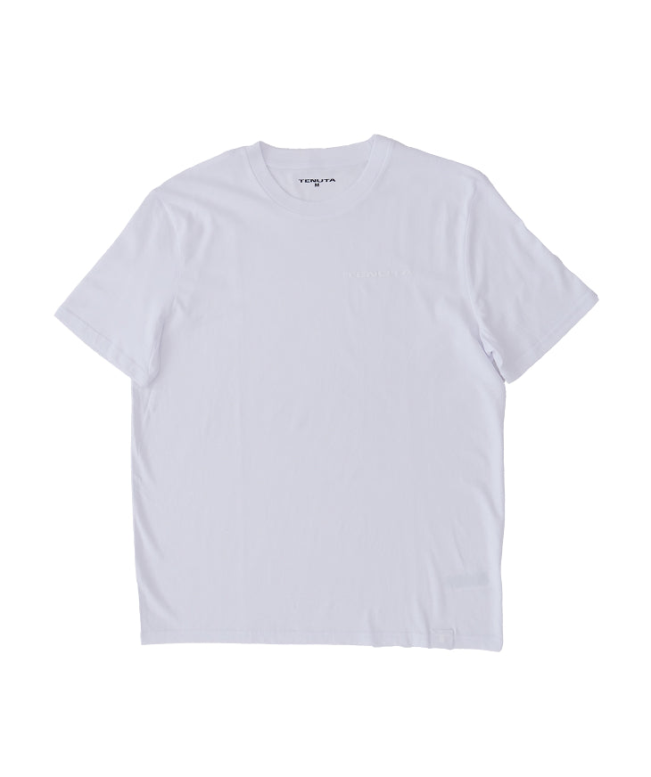 Triple White Cotton Tee