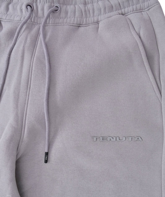 Grey French Terry Tracksuit Bottoms – Men’s