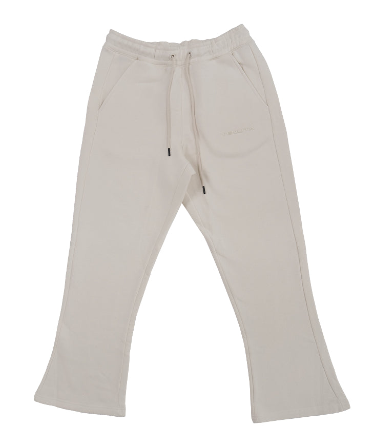 Cream French Terry Flared Bottoms – Women’s