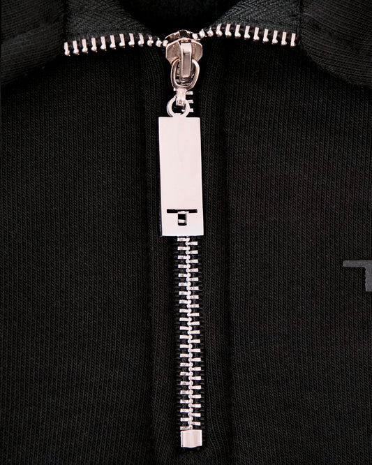 Obsidian Quarter zip top