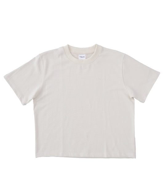 Cream French Terry Tee – Women’s