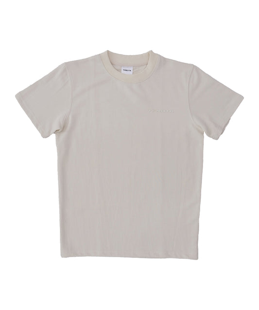 Cream French Terry Tee – Men’s