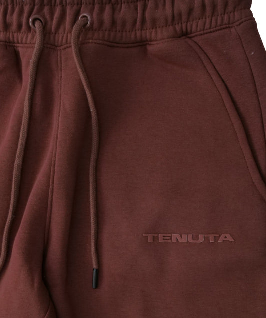 Brown French Terry Tracksuit Bottoms – Kid’s