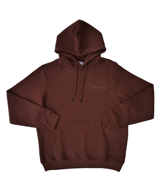 Brown French Terry Tracksuit Hoodie – Men's
