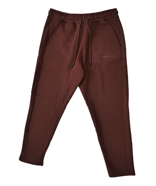 Brown French Terry Tracksuit Bottoms – Men’s