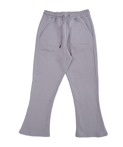 Grey French Terry Flared Bottoms – Women’s