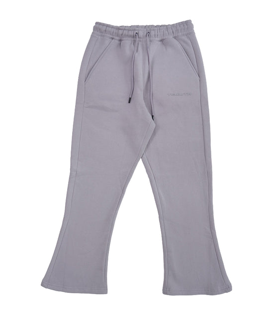 Grey French Terry Flared Bottoms – Women’s