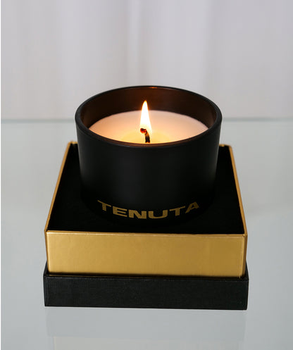 Tenuta scented candle Amber and ceader wood