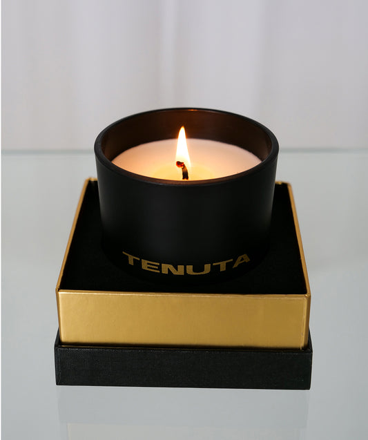 Tenuta scented candle Amber and ceader wood