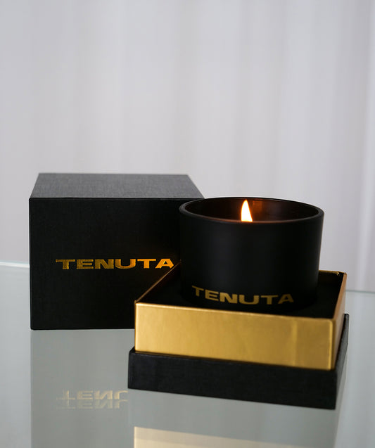 Tenuta scented candle Amber and ceader wood