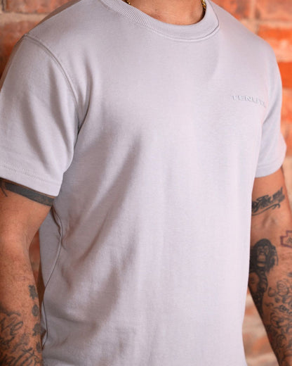 Grey French Terry Tee – Men’s