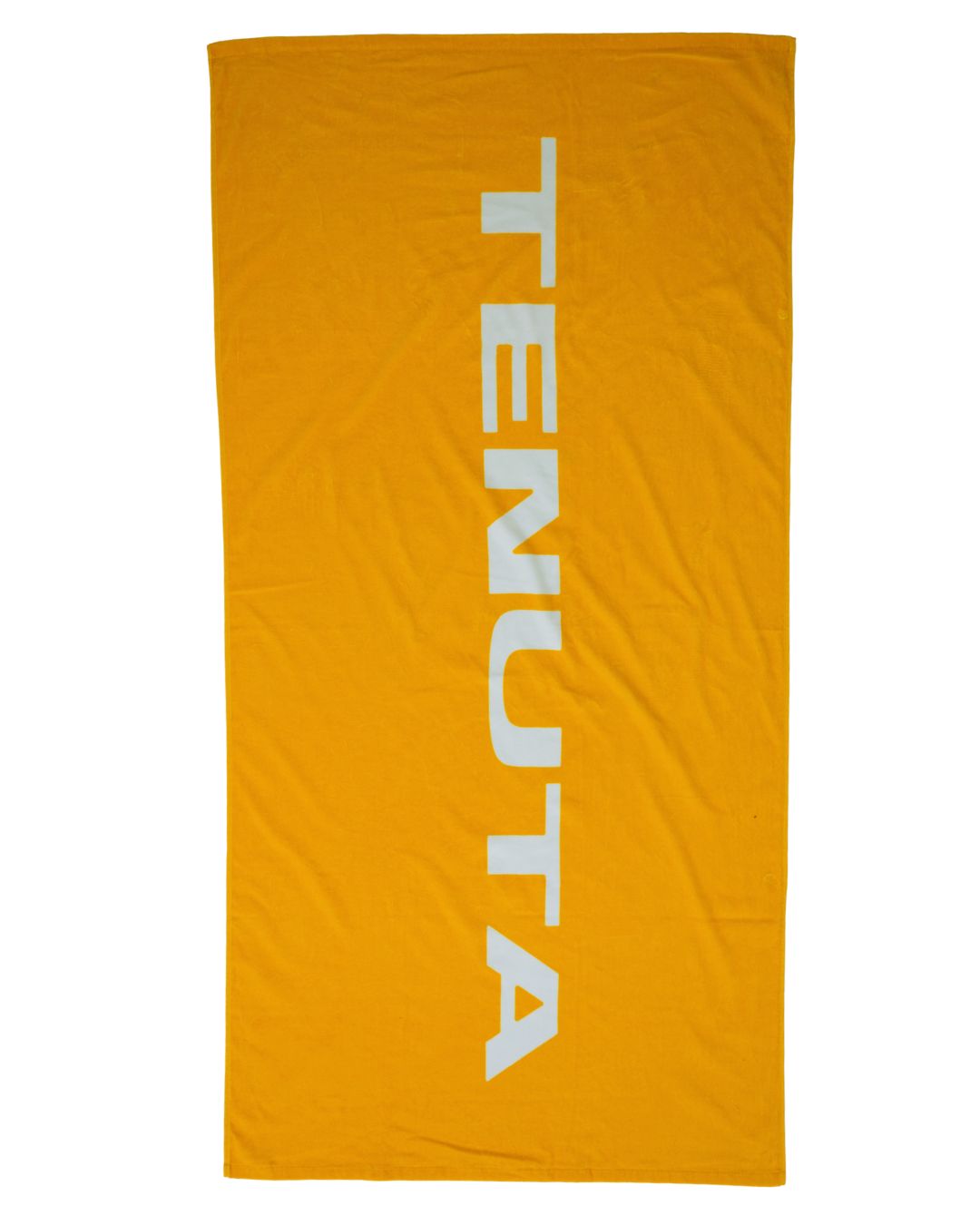 Tenuta beach towel - Orange with white Tenuta logo