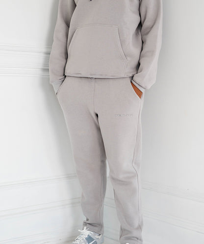 Grey French Terry Tracksuit Hoodie – Men’s